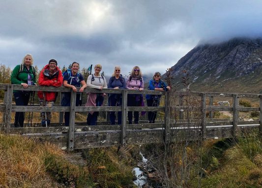 west highland way scotland walking holidays ladies